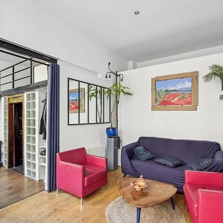 Loft Parisien Pour 4 Personnes Apartment *